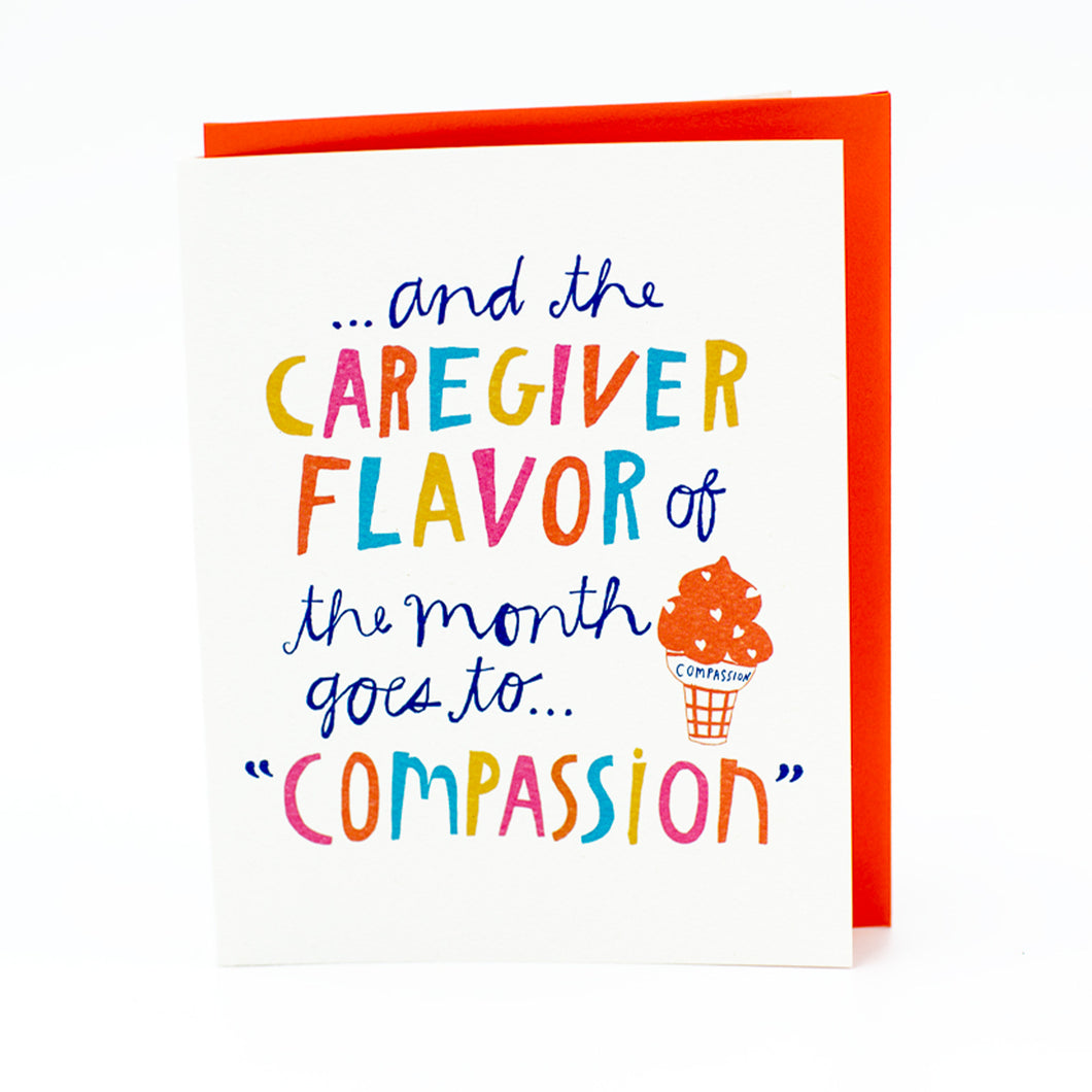 Caregiver Card - Caregiver Flavor