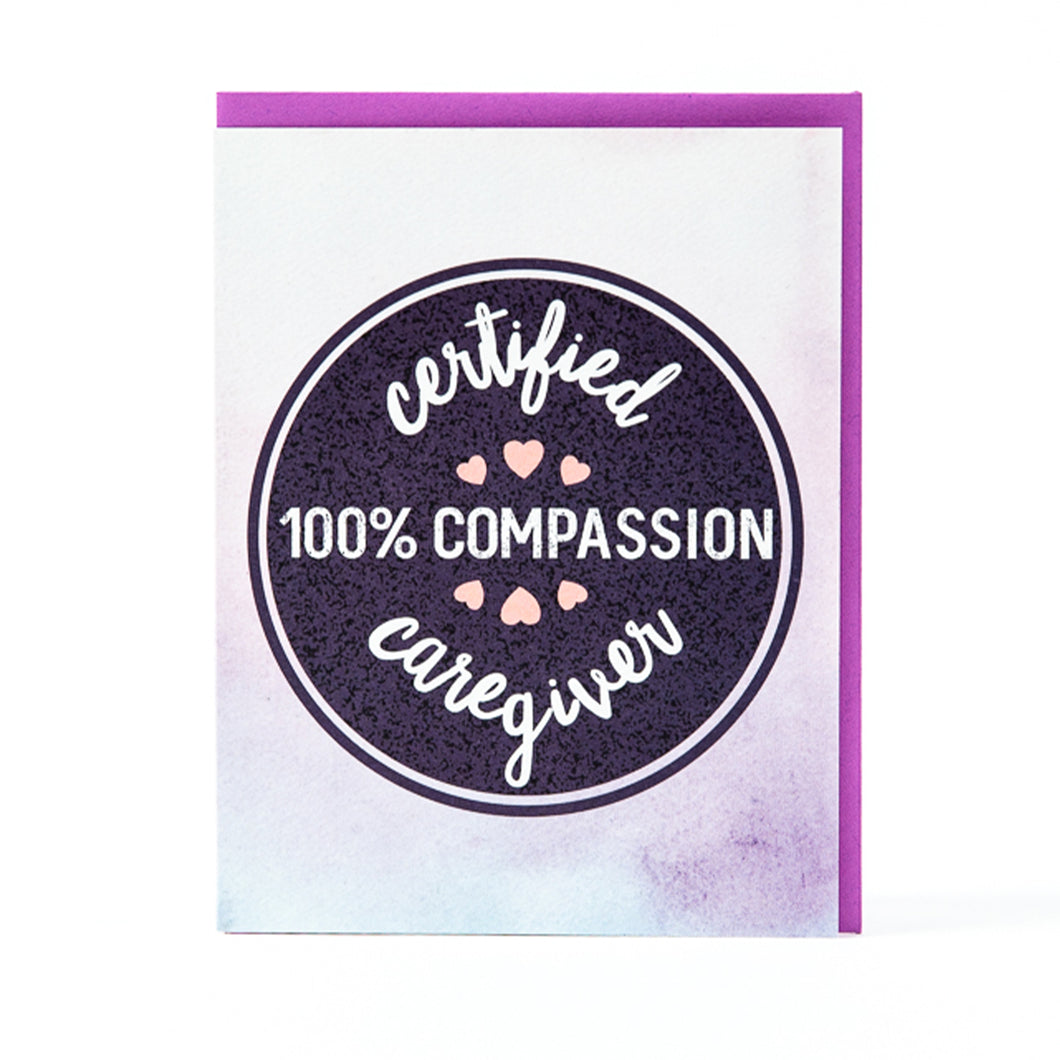 Caregiver Card - Certified Caregiver