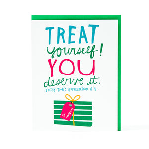 Caregiver Card - Treat Yourself